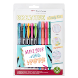 Artikelbild 1 für Tombow Creative Study Kit Malset farbsortiert, 1 St., Artikelnummer 744443