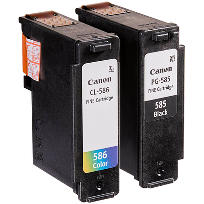 Artikelbild 8 für Canon PG-585 / CL-586 schwarz, color Druckerpatronen + Fotopapier, 2er-Set, Artikelnummer 603817
