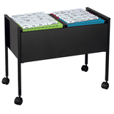 Artikelbild 1 für DURABLE Hängemappenwagen Quer-Registratur schwarz für bis zu 100 Hängemappen, Artikelnummer 468264