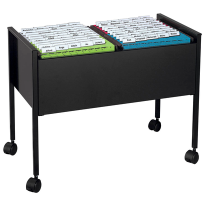 Artikelbild 9 für DURABLE Hängemappenwagen Quer-Registratur schwarz für bis zu 100 Hängemappen, Artikelnummer 468264