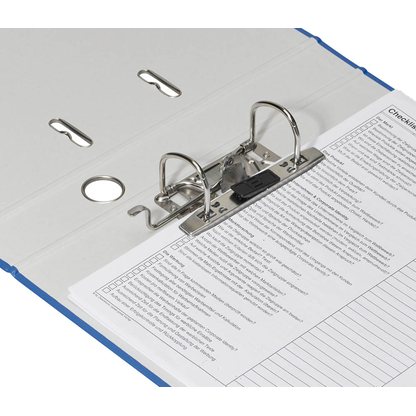 Artikelbild 3 für DONAU Klassik Ordner blau Karton 5,0 cm DIN A4, Artikelnummer 183855