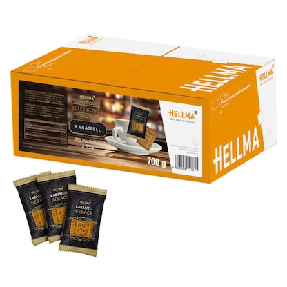 Artikelbild 14 für HELLMA Edles Karamell Kekse 200x 3,5 g, Artikelnummer 719672