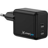 Artikelbild 1 für XLAYER Powercharger 45W Ladeadapter schwarz, 45 Watt, Artikelnummer 256147