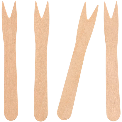 Artikelbild für PAPSTAR Pommesgabel pure, Holz, 1.000 St., Artikelnummer 236519