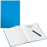 Artikelbild 1 für LEITZ Notizbuch WOW DIN A4 kariert, blau-metallic Hardcover 160 Seiten, Artikelnummer 289241