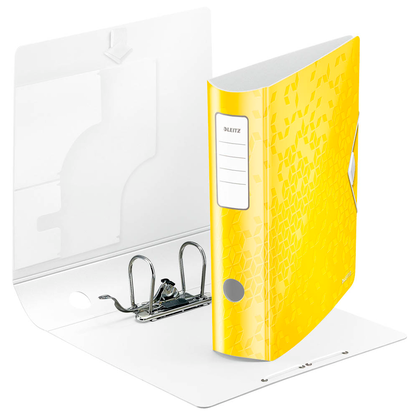 Artikelbild 2 für AKTION: LEITZ Active WOW 1106 Ordner gelb Kunststoff 8,2 cm DIN A4 mit Prämie nach Registrierung, Artikelnummer 898876