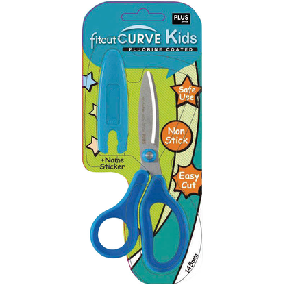 Artikelbild 2 für PLUS JAPAN Kinderschere blau 14,5 cm, Artikelnummer 263204