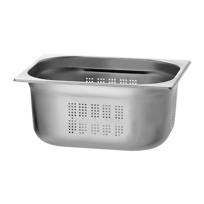 Artikelbild 2 für Bartscher GN-Behälter Top Line 1/2 perforiert silber 9,5 l, 1 St., Artikelnummer 428579