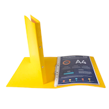 Artikelbild 1 für Exacompta Ringbuch 2-Ringe gelb 2,0 cm DIN A4, 1 St., Artikelnummer 680577