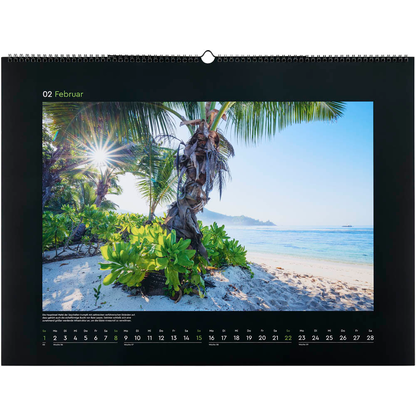 Artikelbild 3 für KUNTH Monats-Wandkalender Trauminseln 2026, Artikelnummer 575957