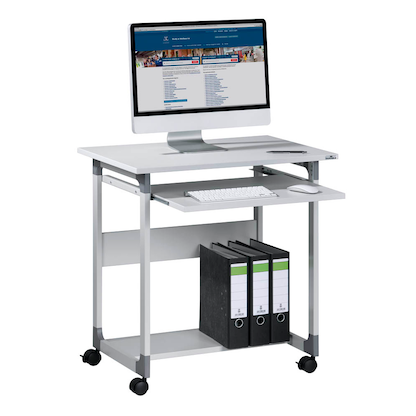 Artikelbild 5 für DURABLE PC-Tisch mit Rollen grau 75,0 x 53,4 x 77,0 cm, Artikelnummer 189600