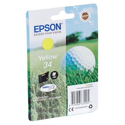 Artikelbild 2 für EPSON 34 / T3464 gelb Druckerpatrone, Artikelnummer 371169