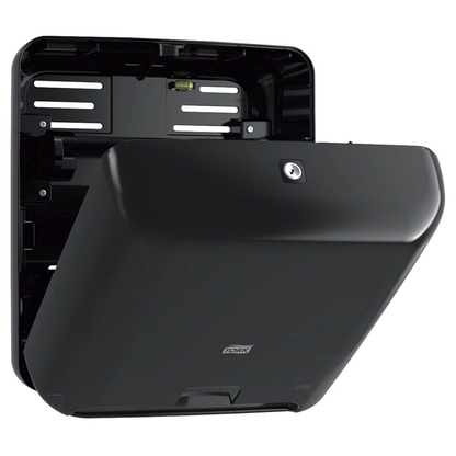 Artikelbild 3 für TORK Papierhandtuchspender Elevation Matic® H1 551108 schwarz Kunststoff, Artikelnummer 490282