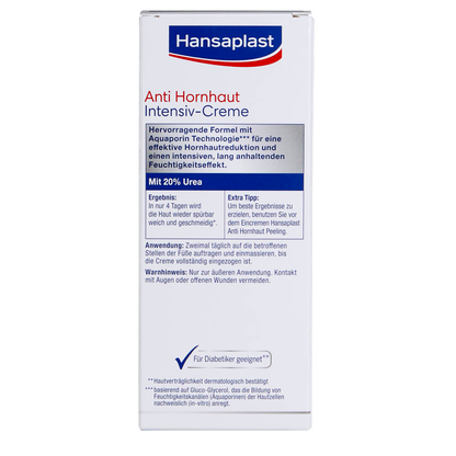 Artikelbild 3 für Hansaplast Anti Hornhaut Fußcreme 75,0 ml, Artikelnummer 148688