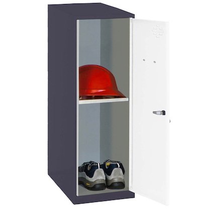 Artikelbild für Simonrack Spind SIMONLOCKER DISM anthrazit, weiß 8425437116742, 1 Schließfach 30,0 x 50,0 x 91,5 cm, Artikelnummer 355109