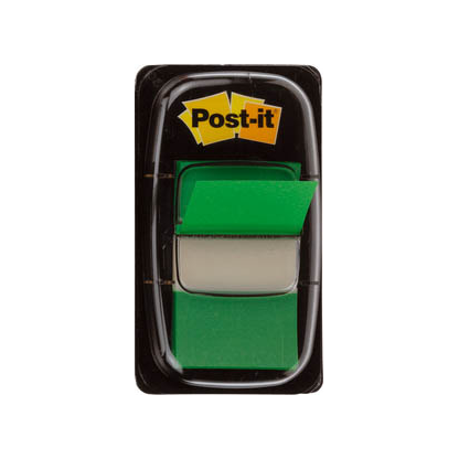 Artikelbild für Post-it® Index Haftmarker grün 50 Streifen, Artikelnummer 130898