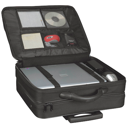 Artikelbild 2 für LIGHTPAK Laptop-Trolley TREVISO Kunstfaser schwarz 43,5 x 14,8 x 40,0 cm, Artikelnummer 483099