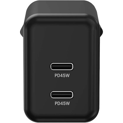 Artikelbild 2 für XLAYER Powercharger 45W Ladeadapter schwarz, 45 Watt, Artikelnummer 256147