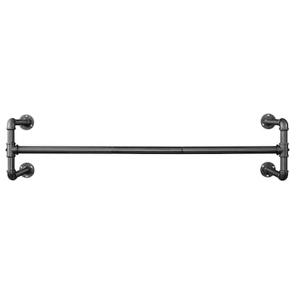 Artikelbild 18 für SONGMICS Wandgarderobe schwarz Metall 112,0 x 29,3 cm, Artikelnummer 290599