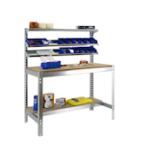Artikelbild 1 für Simonrack Werkbank SIMONWORK BT1 silber 151,0 x 76,0 x 144,5 cm, Artikelnummer 358246