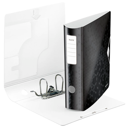 Artikelbild 2 für AKTION: LEITZ Active WOW 1106 Ordner schwarz Kunststoff 8,2 cm DIN A4 mit Prämie nach Registrierung, Artikelnummer 898902