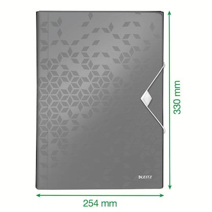 Artikelbild 3 für AKTION: LEITZ Fächermappe WOW 4589 6 Fächer blau mit Prämie nach Registrierung, Artikelnummer 401164