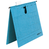 Artikelbild 1 für 25 FALKEN Hängehefter UNIREG Karton blau 1 x kaufmännische Heftung, Artikelnummer 633495