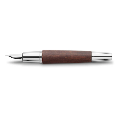 Artikelbild 3 für FABER-CASTELL e-motion Birnbaum Patronenfüller braun M (mittel), Artikelnummer 408397