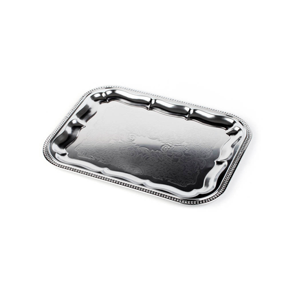 Artikelbild für APS Servierplatte silber 31,0 x 41,5 cm, Artikelnummer 194849