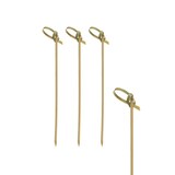 Artikelbild 1 für PAPSTAR Einweg-Fingerfood-Spieße pure Knoten, Holz, 250 St., Artikelnummer 236558