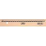 Artikelbild 1 für M + R Lineal 20,0 cm, natur, Artikelnummer 457677
