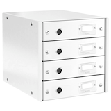 Artikelbild 1 für AKTION: LEITZ Schubladenbox Click & Store weiß 60490001, DIN A4 mit 4 Schubladen mit Prämie nach Registrierung, Artikelnummer 682997