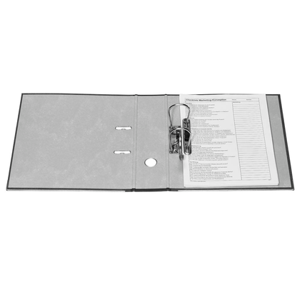 Artikelbild 6 für office discount Ordner schwarz marmoriert Karton 8,0 cm DIN A4, Artikelnummer 501445