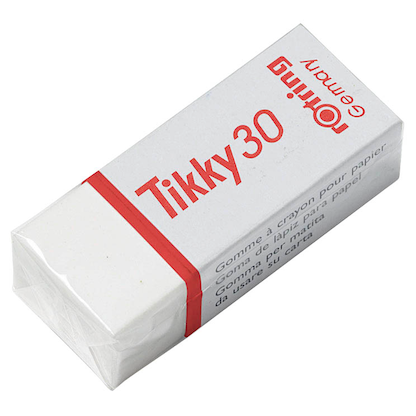 Artikelbild 7 für rotring Radiergummi für Bleistift Tikky 30 weiß, 1 St., Artikelnummer 119384