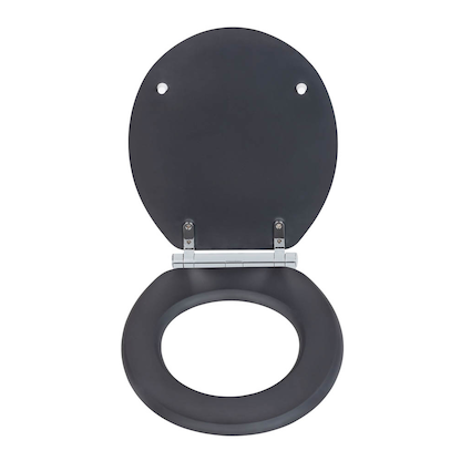 Artikelbild 3 für WENKO WC-Sitz mit Absenkautomatik Morra anthrazit, Artikelnummer 815312