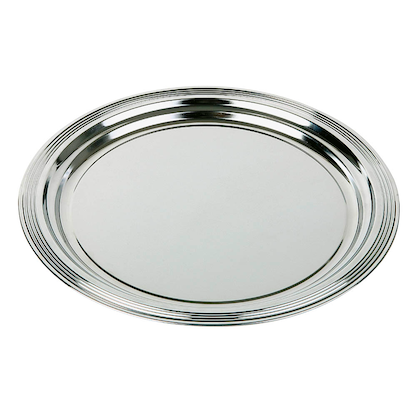 Artikelbild für APS Servierplatte CLASSIC silber 35,0 cm, Artikelnummer 194856