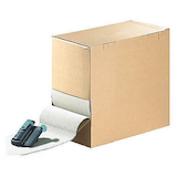 Artikelbild 1 für Nestler Wellpappe 30,0 cm x 70,0 m grau, 1 Rolle, Artikelnummer 416560