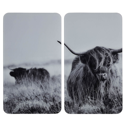 Artikelbild 20 für WENKO Herdabdeckplatten Highland Cattle schwarz, 2 St., Artikelnummer 665533