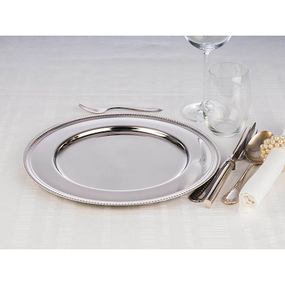 Artikelbild 2 für APS Platzteller silber 30,5 cm, Artikelnummer 197927