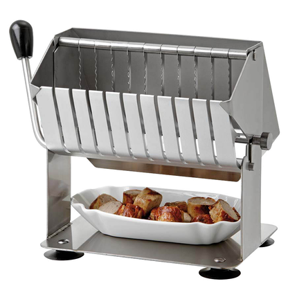 Artikelbild 11 für Bartscher Currywurstschneider manuell 10M1750M silber, Artikelnummer 425807