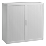 Artikelbild 1 für PAPERFLOW easyOffice Rollladenschrank weiß ohne Fachböden 110,0 x 41,5 x 104,0 cm, Artikelnummer 147025