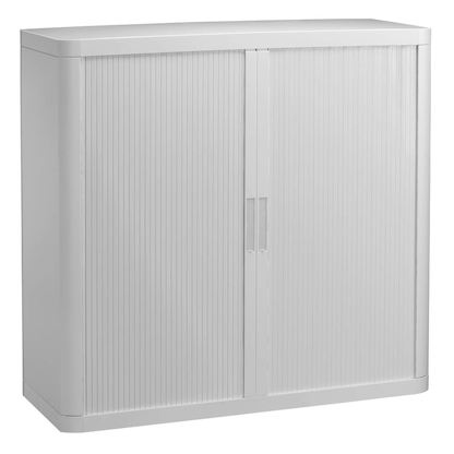 Artikelbild 2 für PAPERFLOW easyOffice Rollladenschrank weiß ohne Fachböden 110,0 x 41,5 x 104,0 cm, Artikelnummer 147025