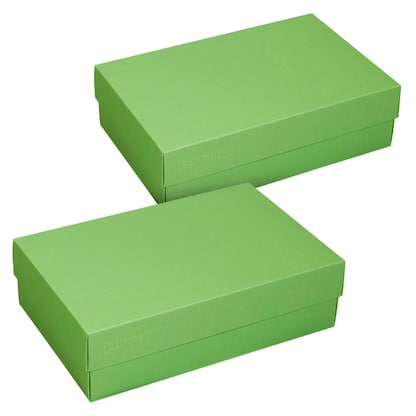 Artikelbild 2 für 2 BUNTBOX L Geschenkboxen 3,6 l grün 26,6 x 17,2 x 7,8 cm, Artikelnummer 303671