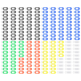Artikelbild 1 für WESTCOTT Schlüsselanhänger farbsortiert, 200 St., Artikelnummer 315829