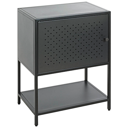 Artikelbild 9 für HAKU Möbel Konsole Nachttisch Metall schwarz 45,0 x 30,0 x 60,0 cm, Artikelnummer 340206