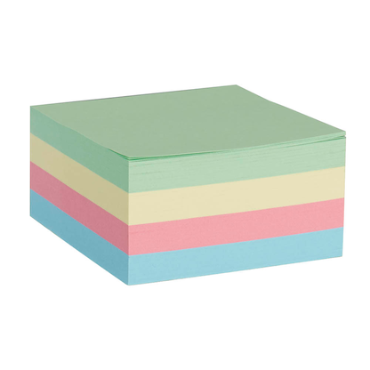 Artikelbild 3 für office discount pastell Haftnotizen farbsortiert, 1 Würfel, Artikelnummer 238985