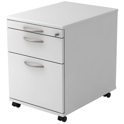 Artikelbild für HAMMERBACHER AC20 Rollcontainer weiß 3 Auszüge 42,8 x 58,0 x 59,0 cm, Artikelnummer 982983