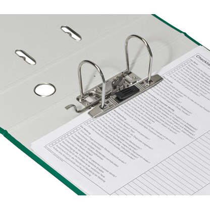 Artikelbild 3 für DONAU Klassik Ordner grün Karton 7,5 cm DIN A4, Artikelnummer 183962