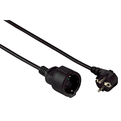 Artikelbild für hama Profi Verlängerungskabel 3,0 m schwarz, Artikelnummer 105843