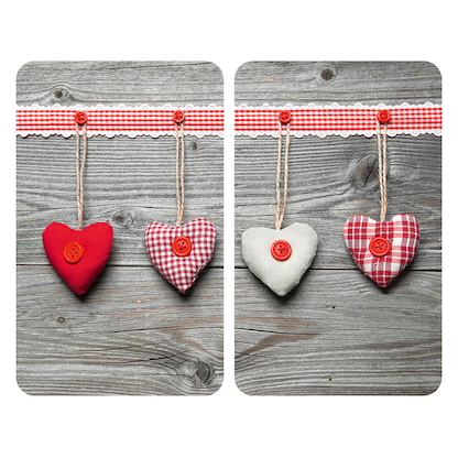 Artikelbild 21 für WENKO Herdabdeckplatten Herzen bunt, 2 St., Artikelnummer 665584